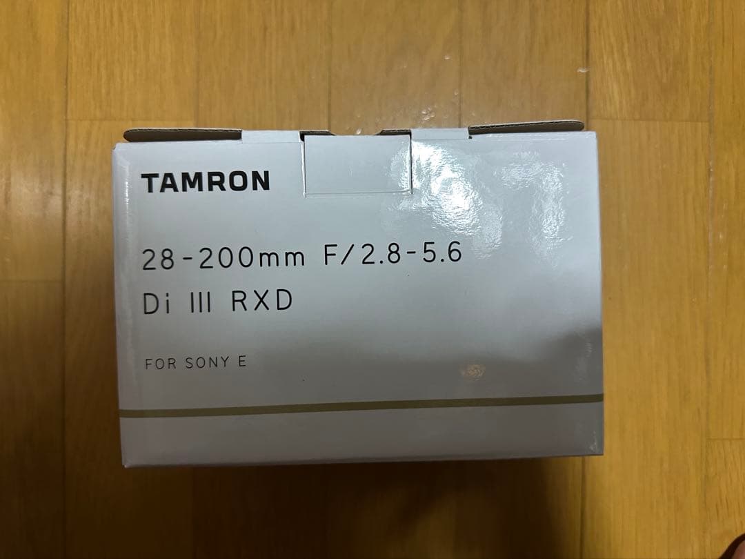 新品TAMRON タムロン 28-200mm F2.8-5.6 Di Ⅲ RXD