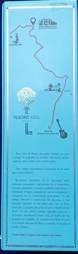 TESORO AZUL ブランコテキーラ 750ml