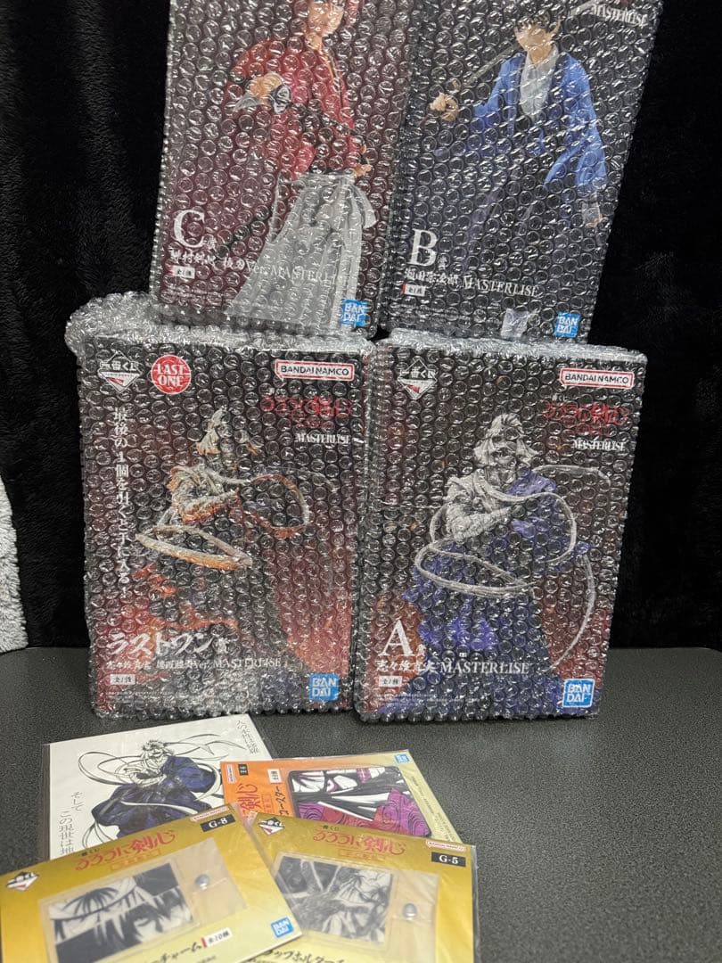一番くじ　るろうに剣心　京都動乱MASTERLISEフィギュアコンプセット