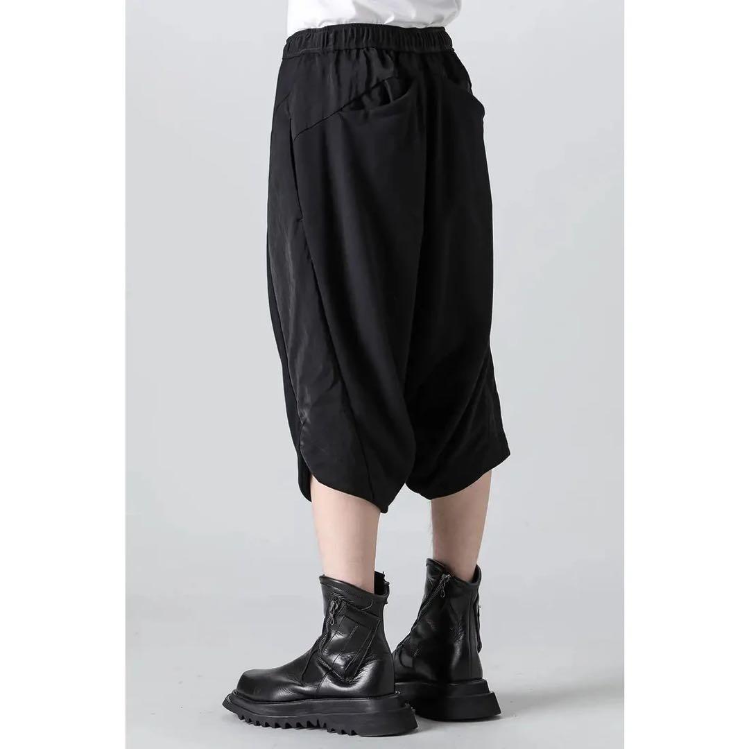 ル*ー様 JULIUS Prism Drop-Crotch Short Pant