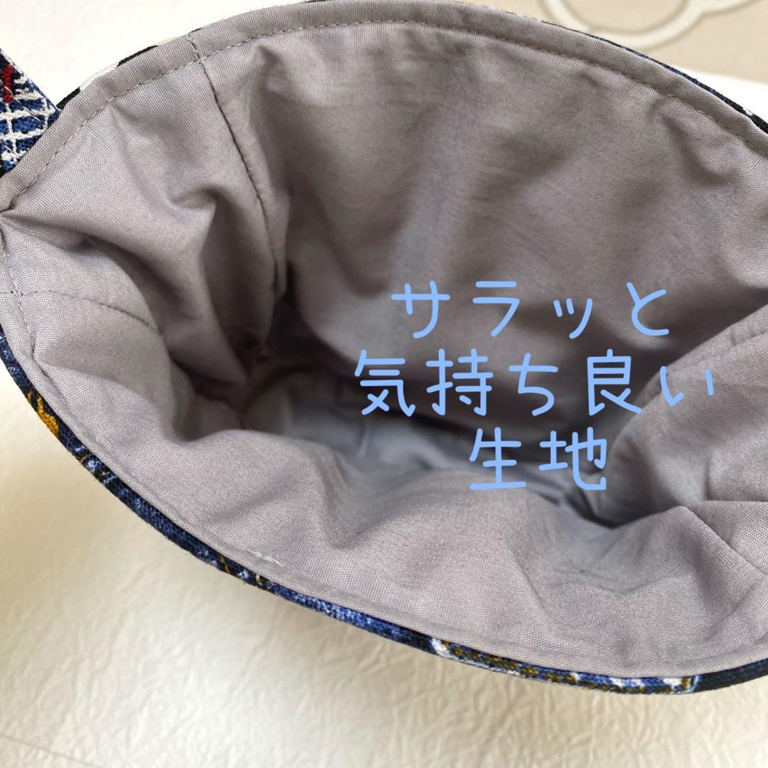 フクロモモンガポーチ　デニム　モモンガポーチ