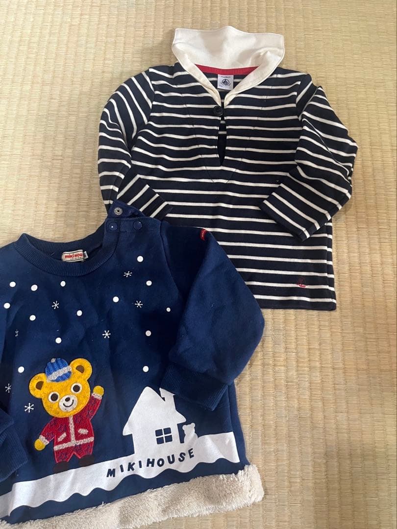 familiar 、ラルフローレンなど有名ブランドベビー服セット 95cmまで