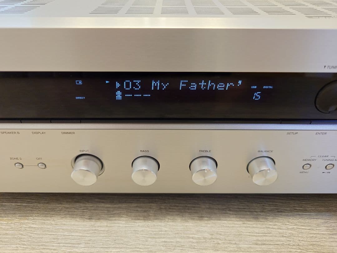 【美品】ONKYO TX-8050 アンプ　リモコンあり