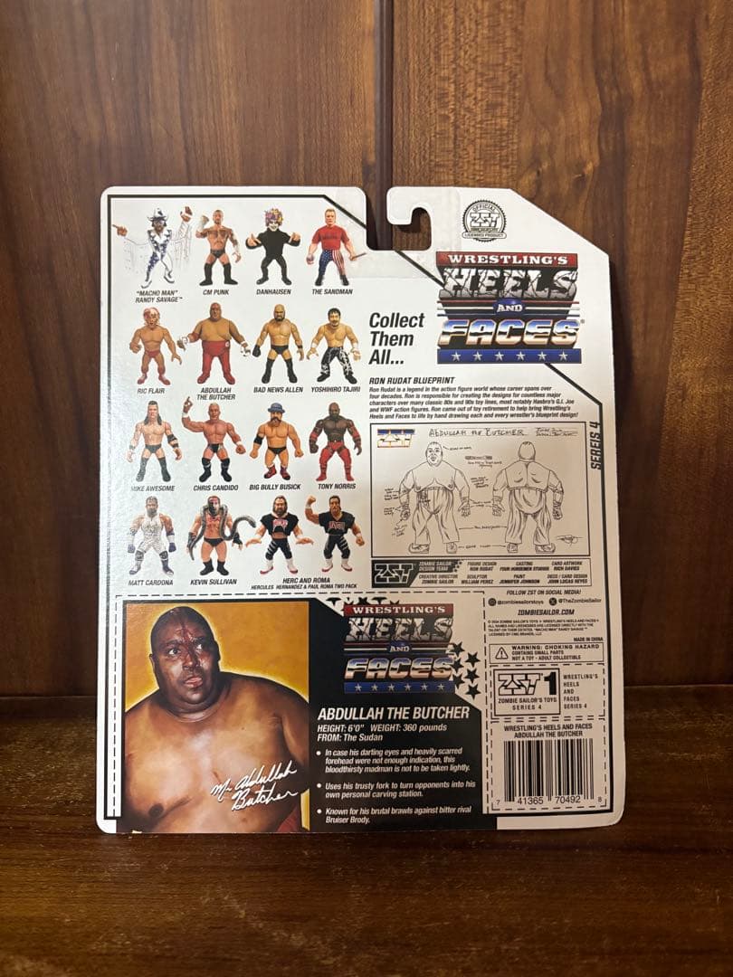 WWEハズブロ　アブドーラザブッチャー　新日本プロレス　全日本プロレス　WCW