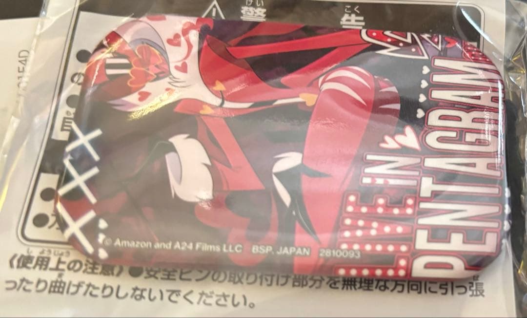 ペンタグラム LIVE IN 缶バッジ