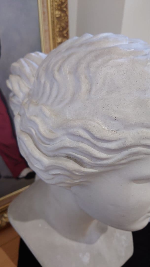 【中古品】石膏像　ミロのビーナス　胸像　訳あり　デッサン　スタジオ　オブジェ