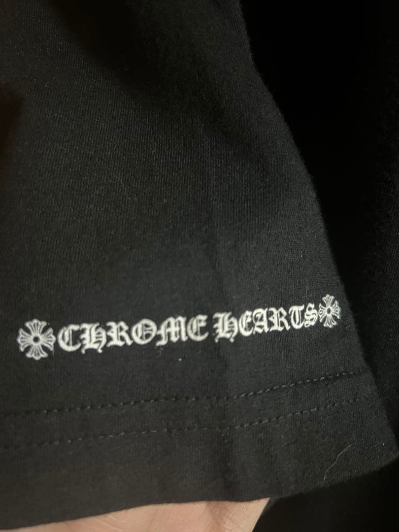 Chrome hearts クロムハーツ ネックロゴ tシャツ S