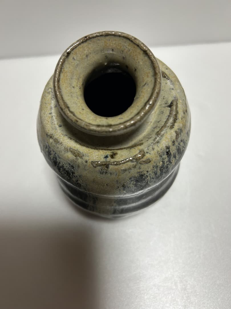 朝鮮唐津 掛花入 (鏡山窯 井上東也)