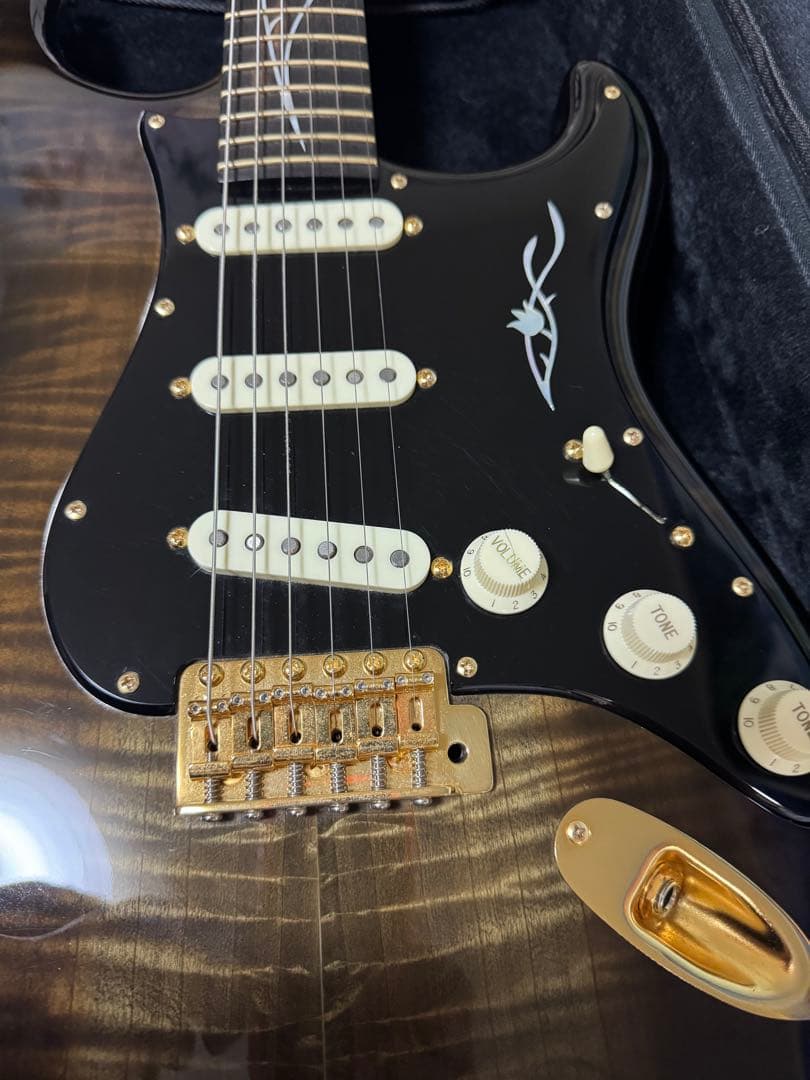 momose モモセMC-SE MF'18/MG BK-B世界限定3本 ストラト