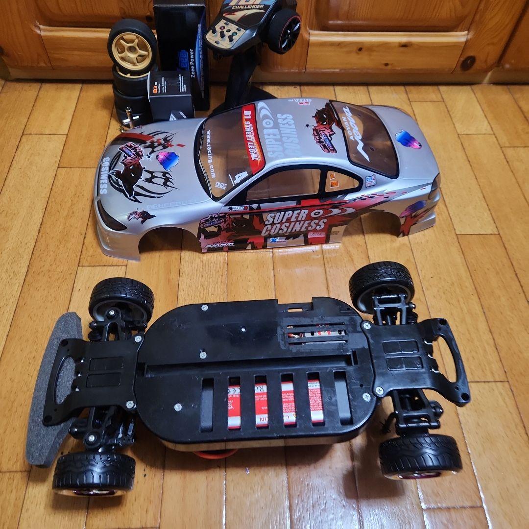 タミヤ ドリフト ラジコン フルセット　TT01　　シルビアボディ　　　tt02