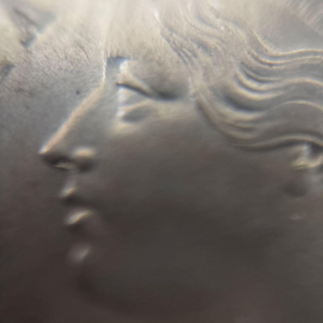 TKs様　1840 ヴィクトリア　インド　ルピー銀貨　NGC MS62