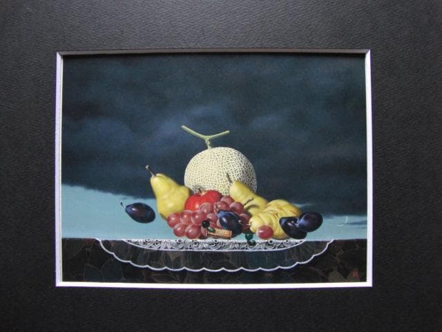 小澤一正、日常の静物ー予兆ー、希少な画集より、新品高級額・額装付