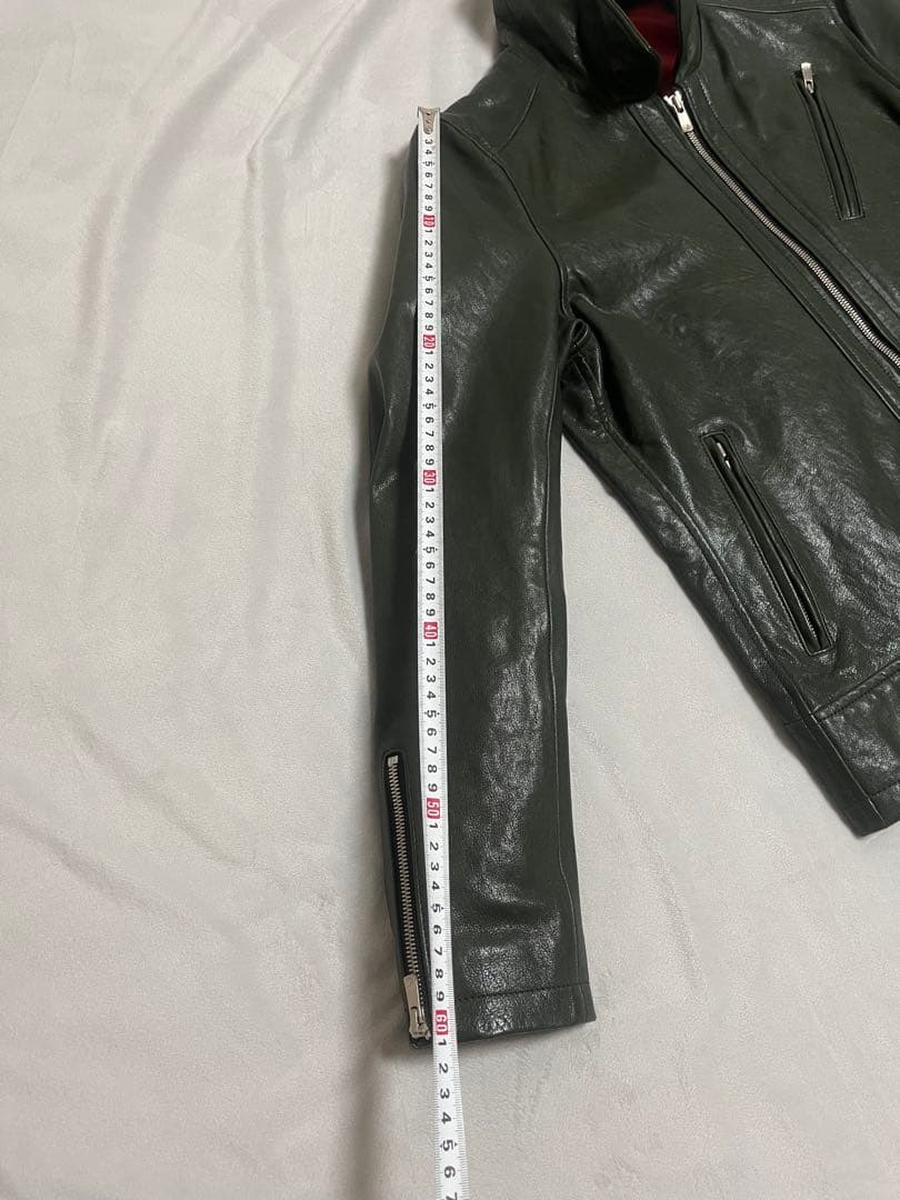 NO ID ノーアイディー　シープレザー　ライダース