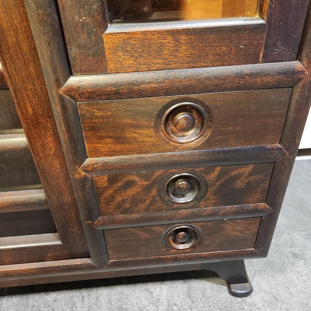 希少!!年代物 松本民芸 サイドボード 飾り棚 キャビネット