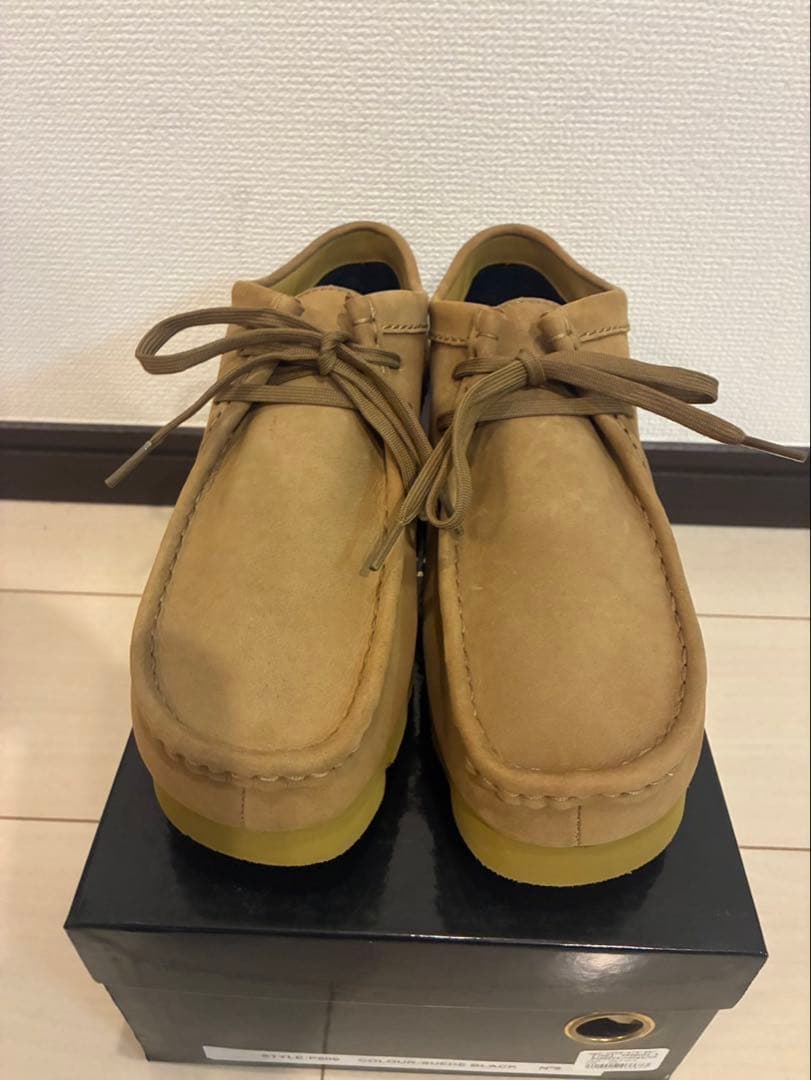 Clarks クラークスワラビーGTX UK8 美品