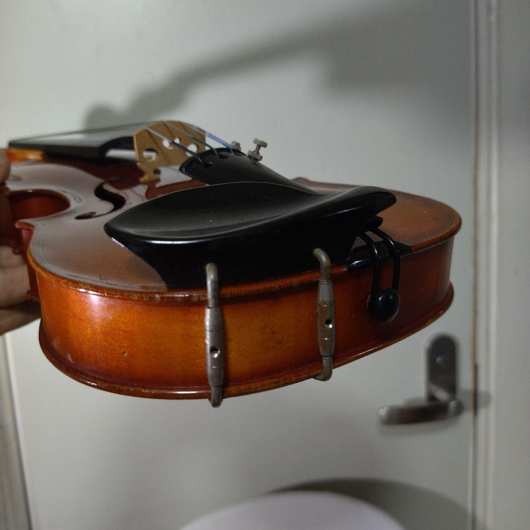 ♥7才前後の子供用♥スズキバイオリン1/4メンテ済品番280弓ケ―ス松脂肩当て付