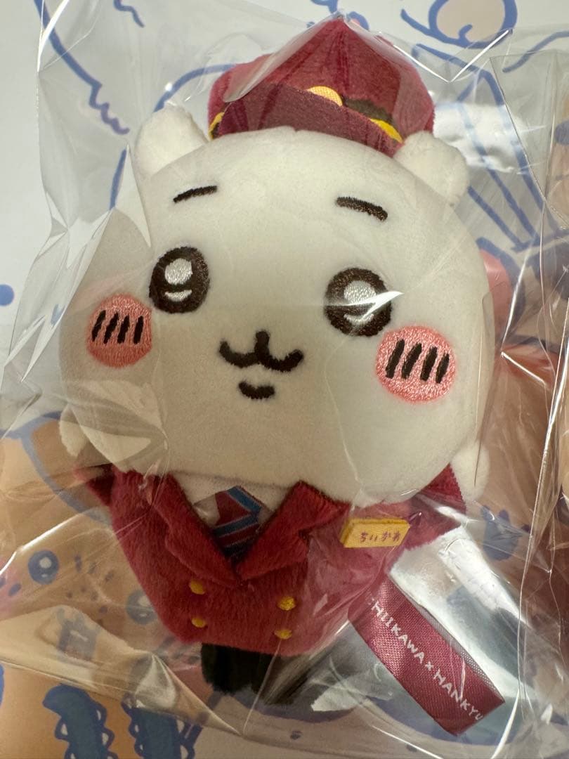 ちいかわ阪急 マスコット　うさぎ　ハチワレ　ちいかわ　マスコット