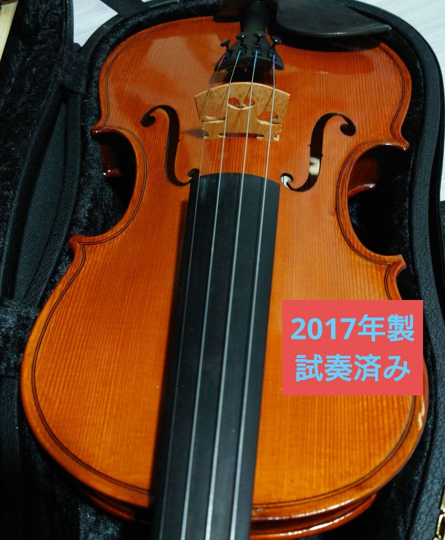 GLIGA グリガ バイオリン gems 4/4 ケース、弓、松脂、肩当付き