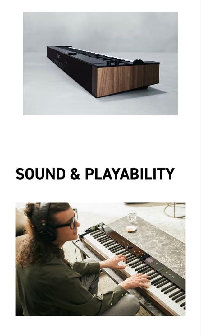 CASIO Px S6000電子ピアノ ブラック ウッド調