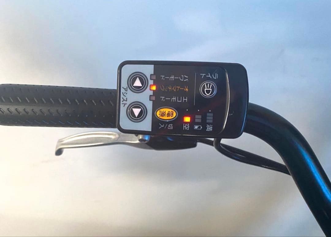 1年保証 送料無料　パナソニック　ギュット　20インチ　黒色　電動アシスト自転車