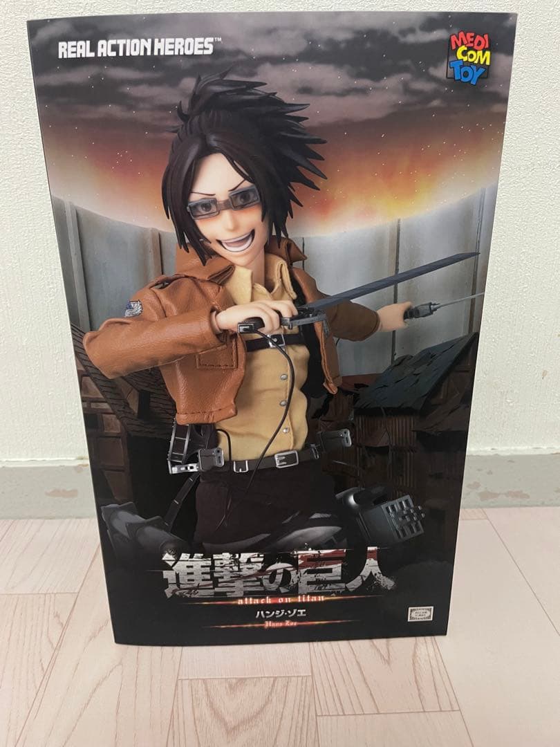 【未開封品】進撃の巨人 ハンジ・ゾエ フィギュア RAH