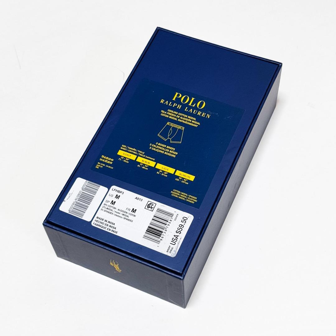 ■ポロラルフローレン ポロベアーボクサートランクス3点セットM新品B■