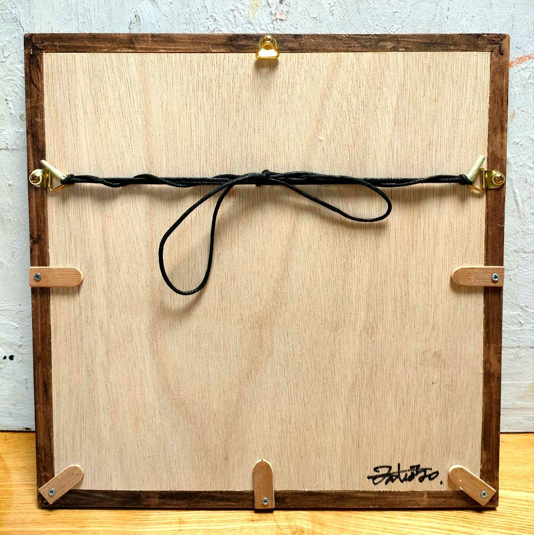 発送前　額縁、サインご確認ページ(サインは裏面に記入してます)