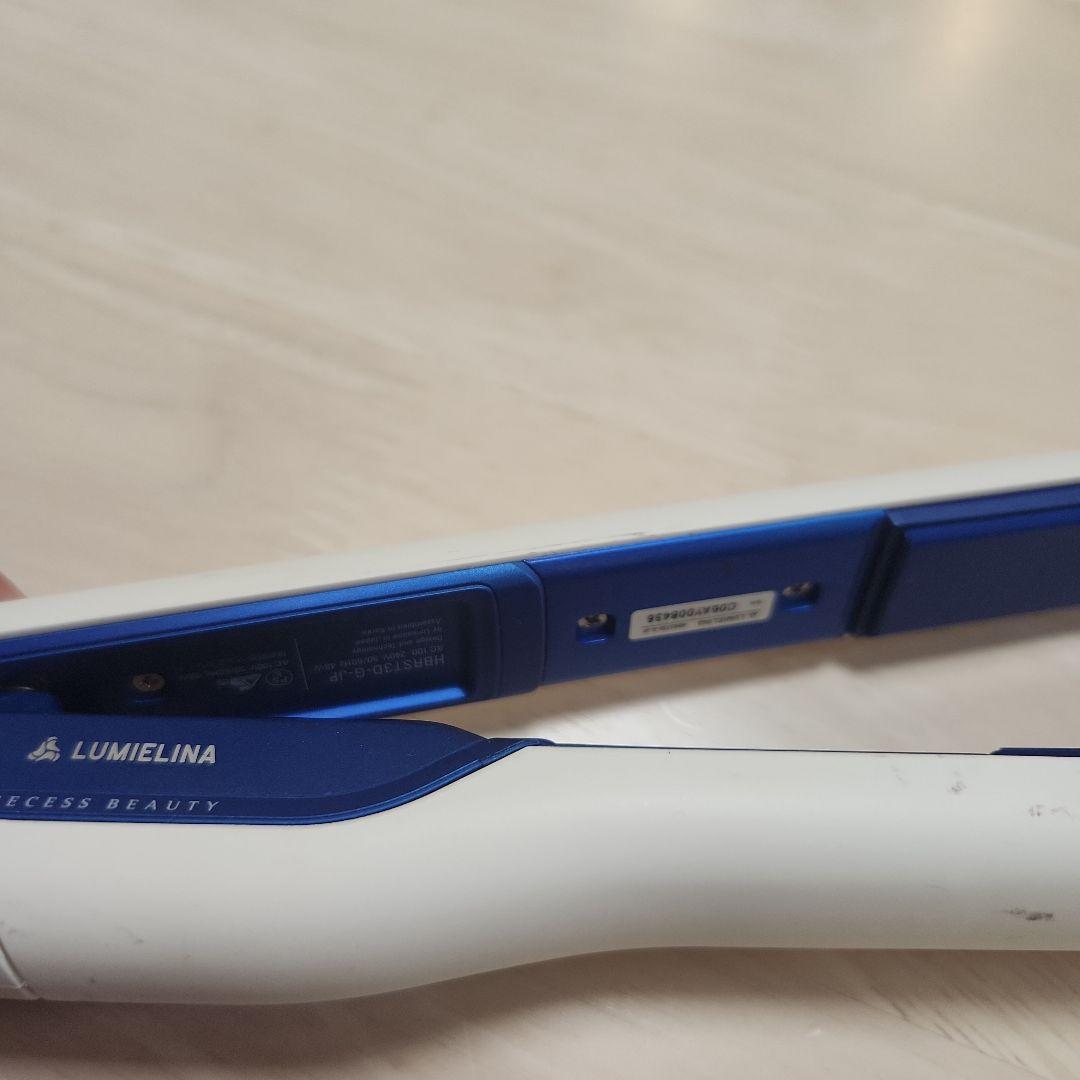 3D Plus ストレートヘアアイロン ホワイト/ブルー