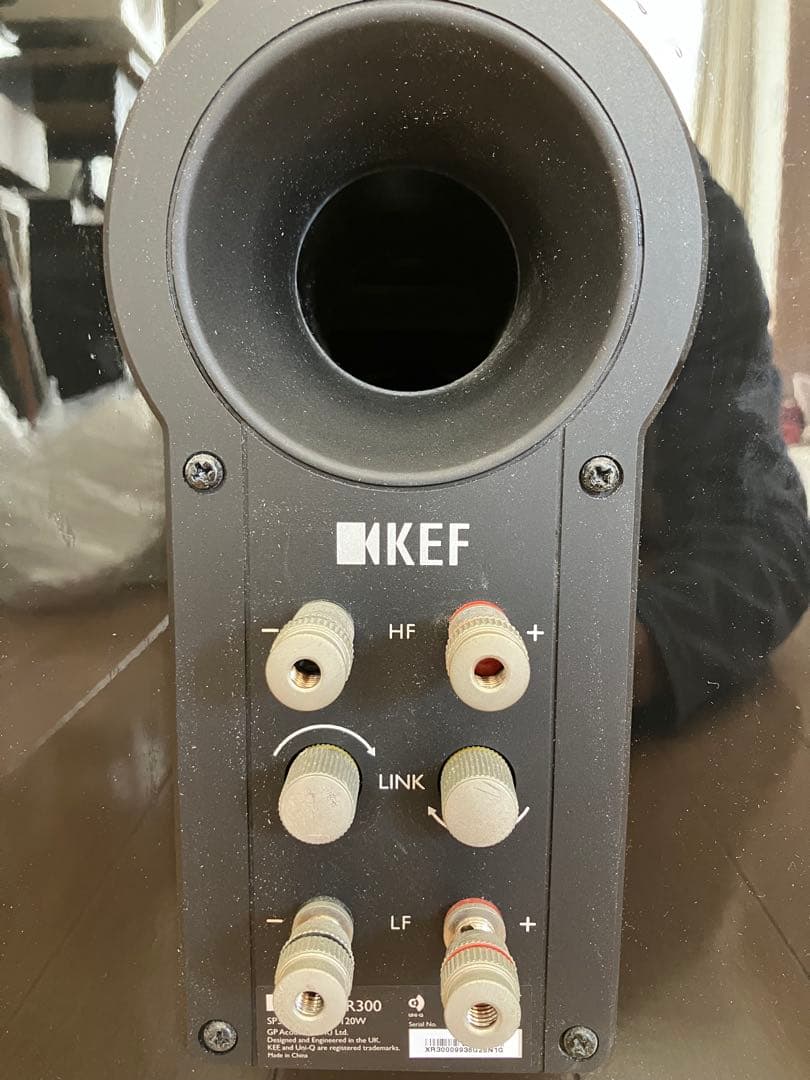 KEF R300スピーカー ブラック