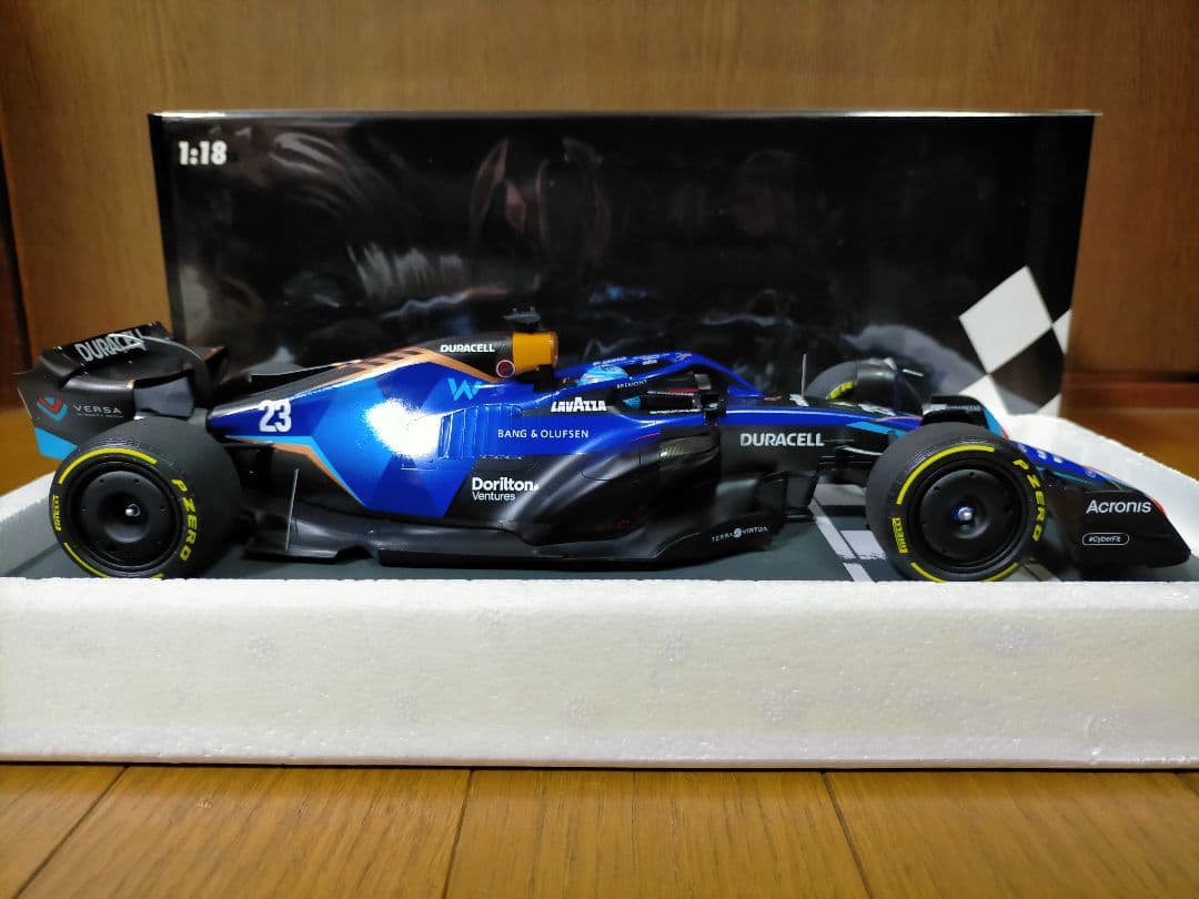 PMA 1/18 ウィリアムズ F1 FW44 アルボン 2022 マイアミGP