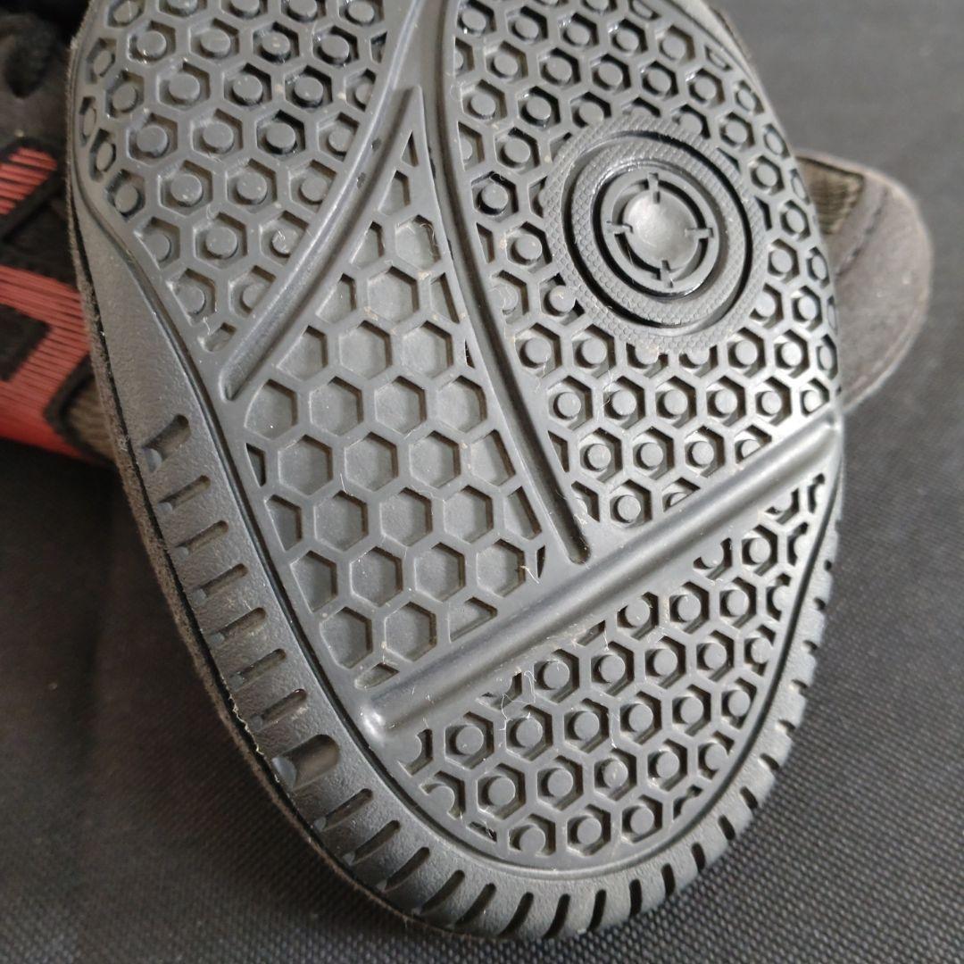 【美品】asics MATCONTROL 2 ブラックレッド 25.5センチ