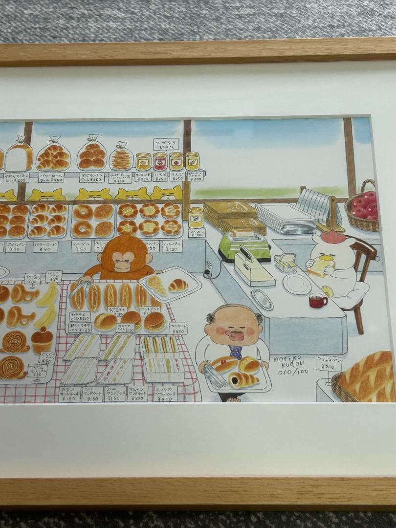 【最終値下】　ノラネコぐんだん 複製原画 (パンこうじょう)