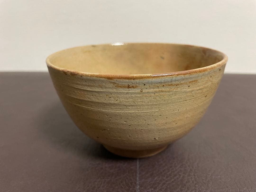 横井米禽　絵御本茶碗　共箱(紐なし) 高麗茶碗　茶道具