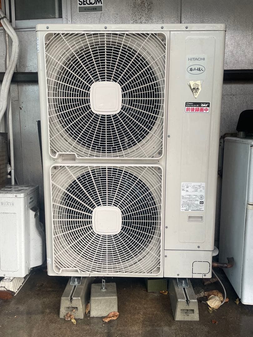 【試運転のみ】天井埋込型ツインエアコン 200V 2019年式