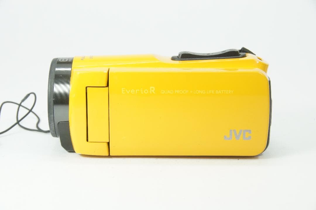 【動作確認済】 JVC GZ-R470-Y ビデオカメラ 防水 防塵 耐衝撃
