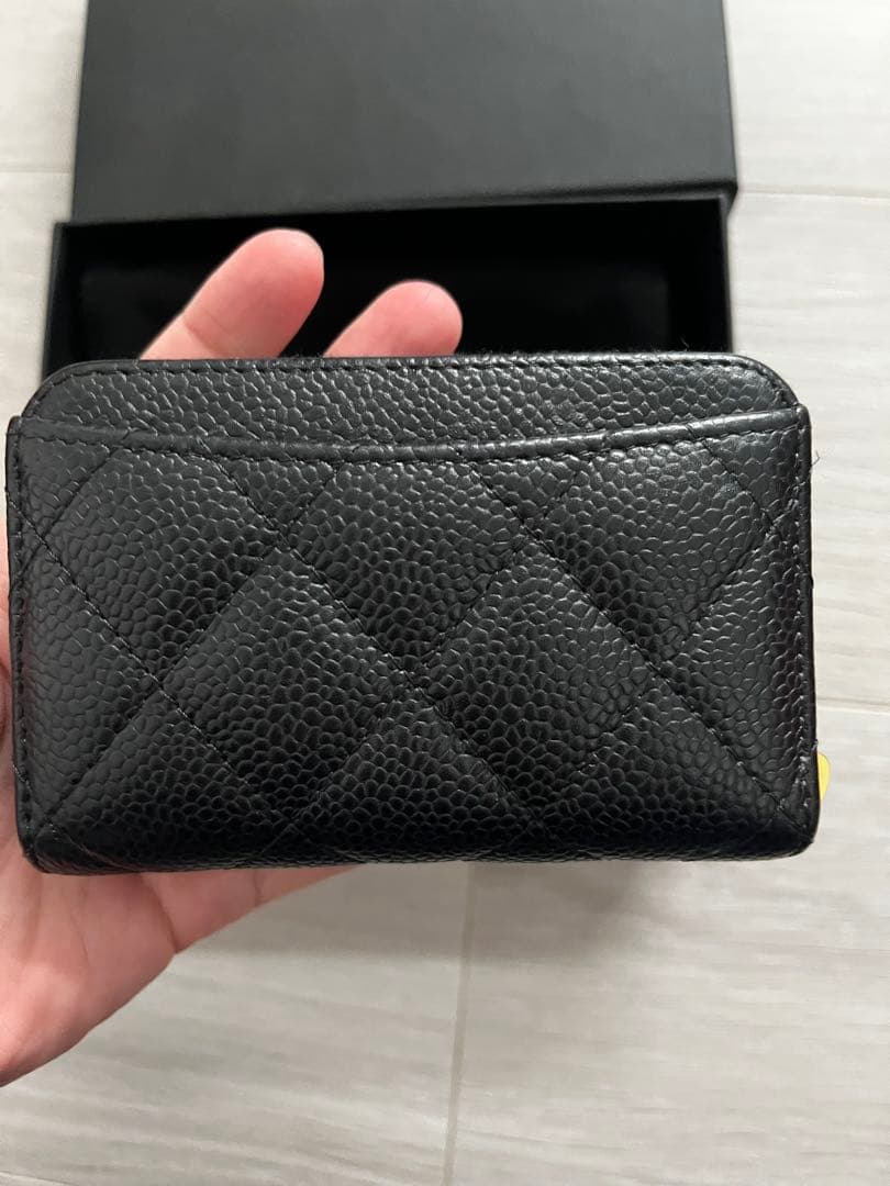 CHANEL キャビアスキン　 ケース　カードケース　財布