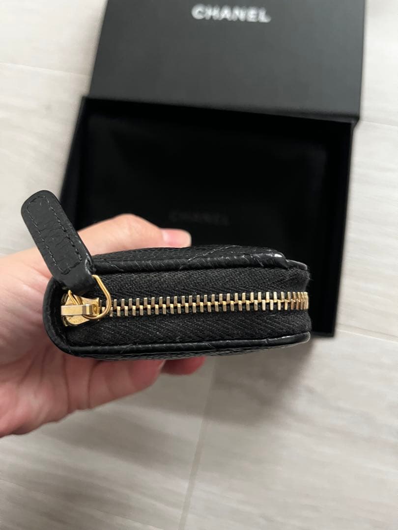 CHANEL キャビアスキン　 ケース　カードケース　財布