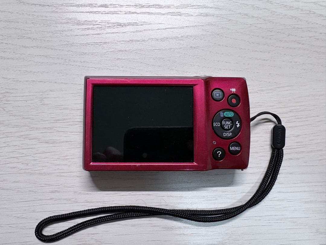 Canon IXY160 コンパクトデジタルカメラ　レッド