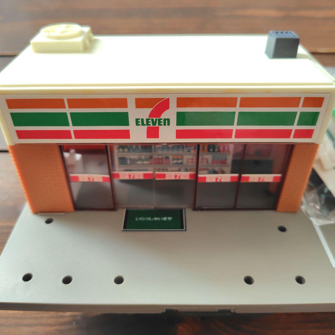 トミカタウン　セブンイレブン　1987製　昭和レトロ　レア！