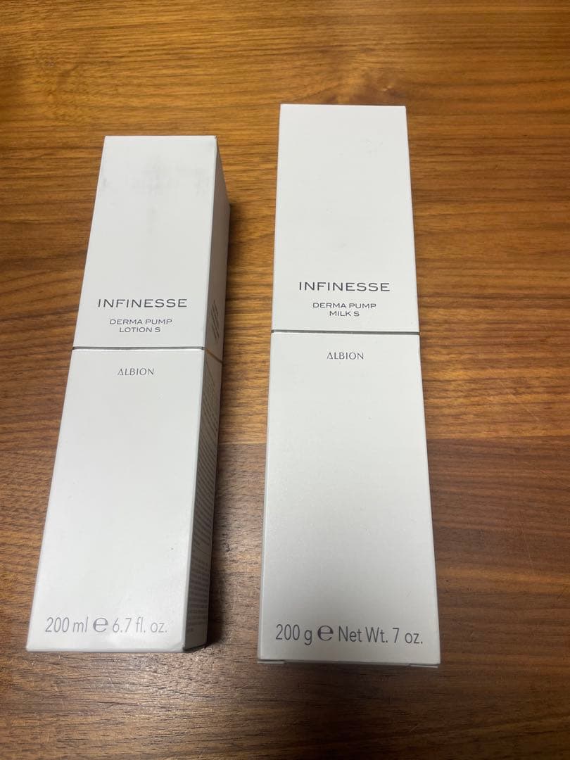 【最終値下げ】アルビオン　アンフィネスダーマパンプミルクS /ローションS