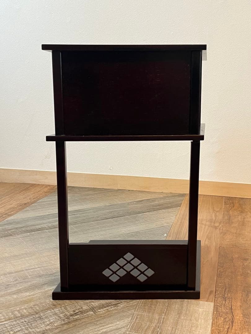 徒然棚 飾り棚 組立式 淡々斎好写 茶道具 極上品