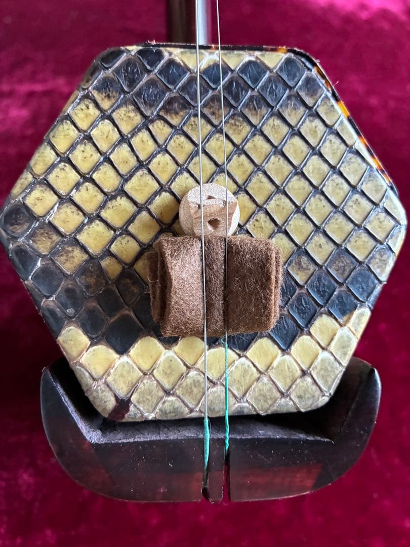 格安二胡★紫檀★錦蛇皮★古月琴坊・万其興製作★十年保証★必需品揃い★100％評価