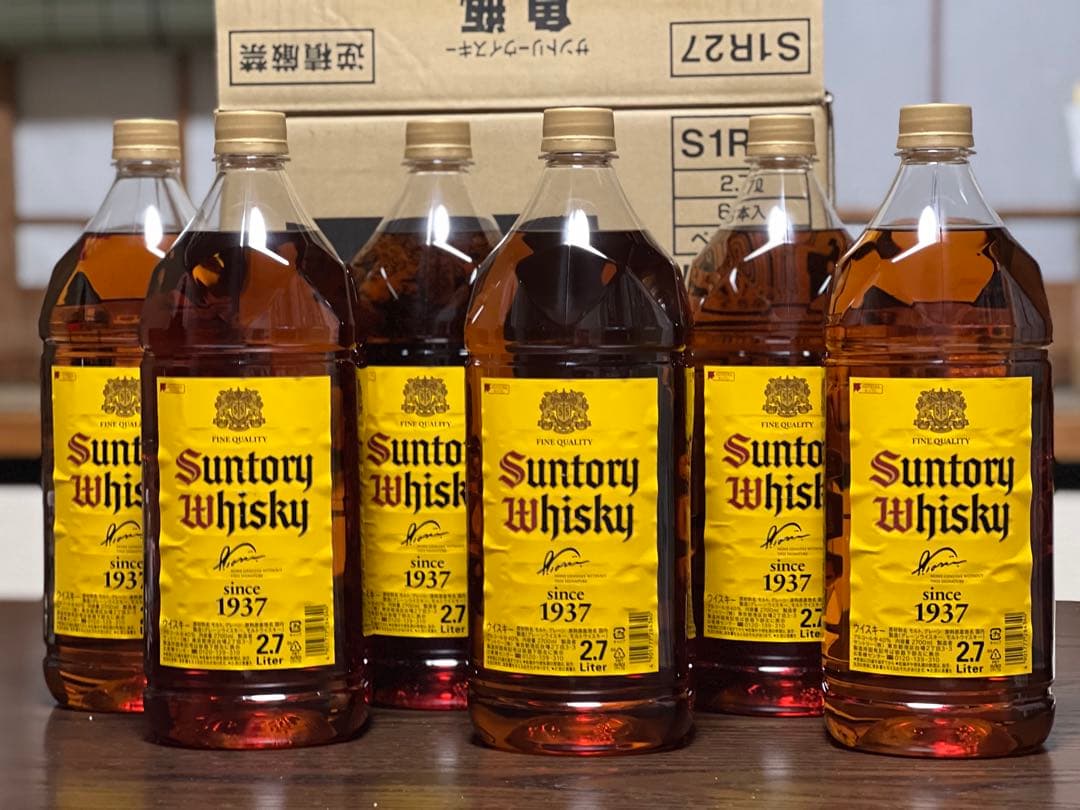 【最安値‼️】サントリー角瓶2.7リットル✖️6本