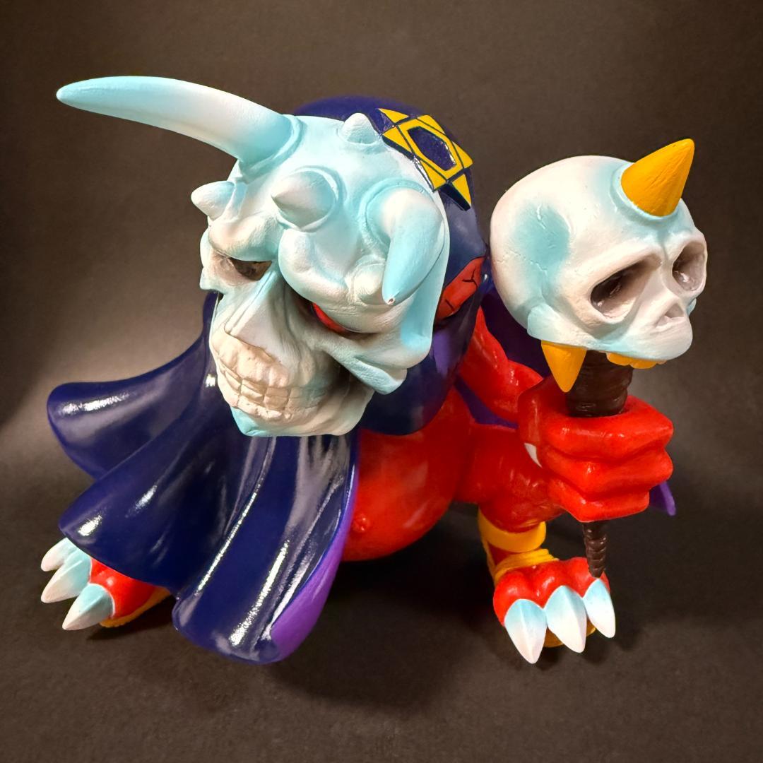 【希少】CURE 恐怖のホラーソフビ キングデビル 1st Full Color