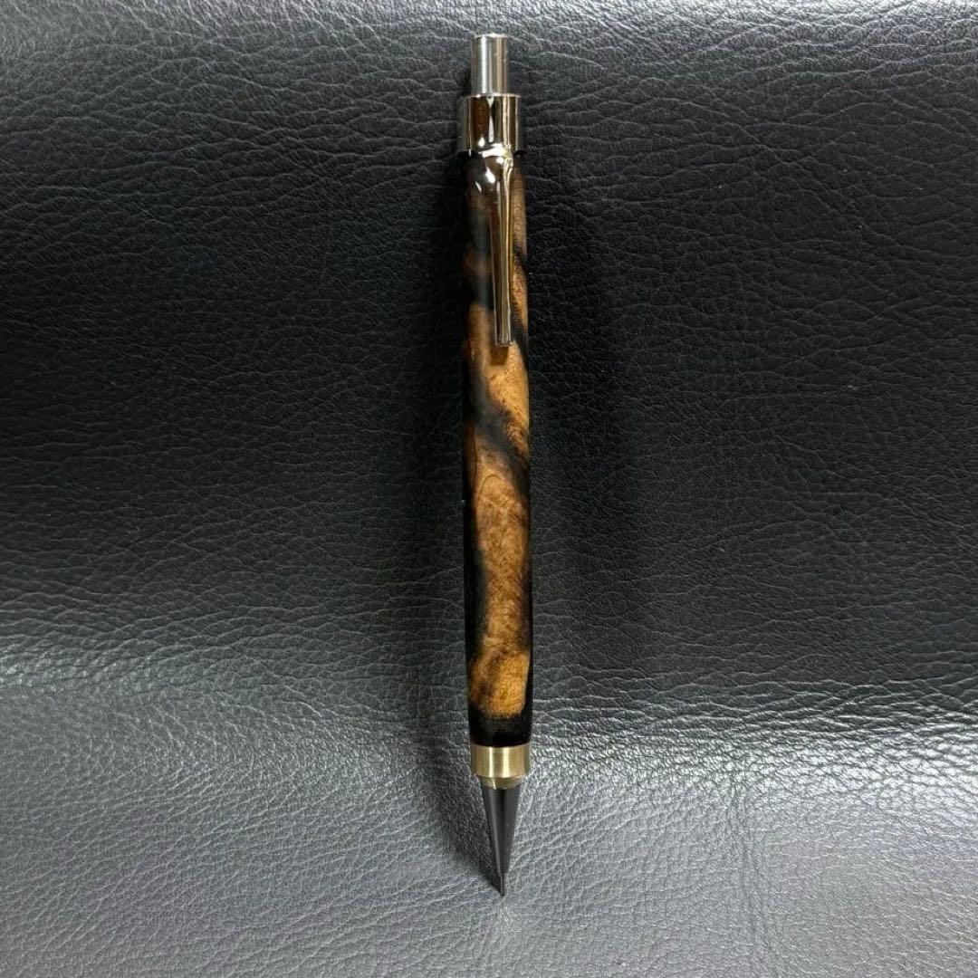 johnrev9　201黒柿透明スタビ　強低重心ダブルRに変更　真鍮