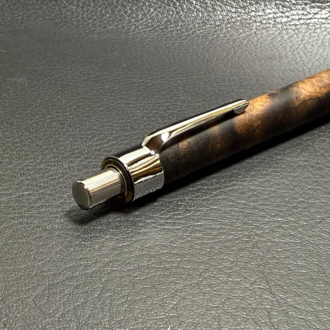 johnrev9　201黒柿透明スタビ　強低重心ダブルRに変更　真鍮