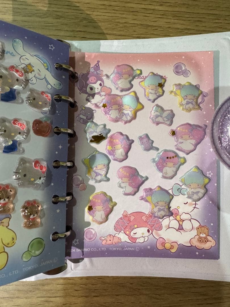 ボンボンドロップシール　シール帳セット