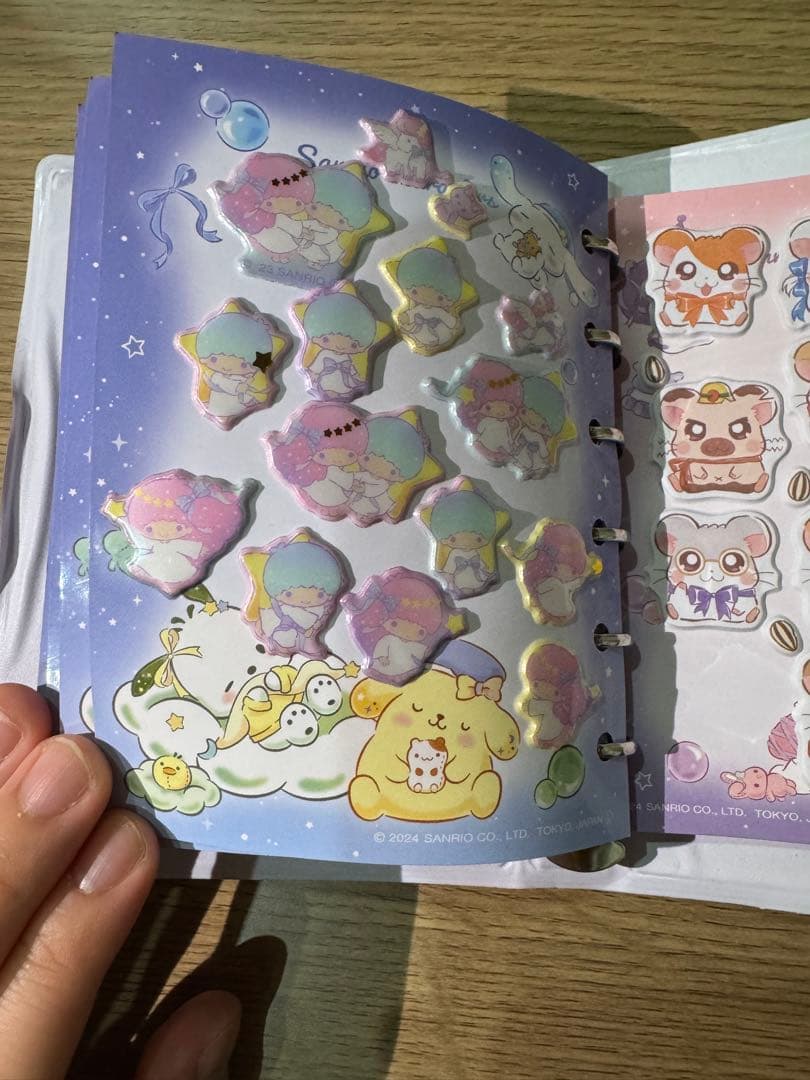 ボンボンドロップシール　シール帳セット