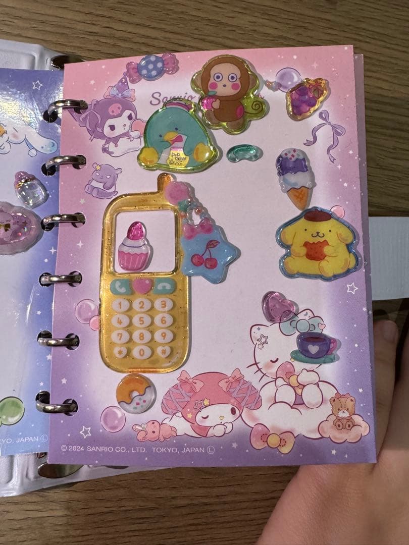 ボンボンドロップシール　シール帳セット