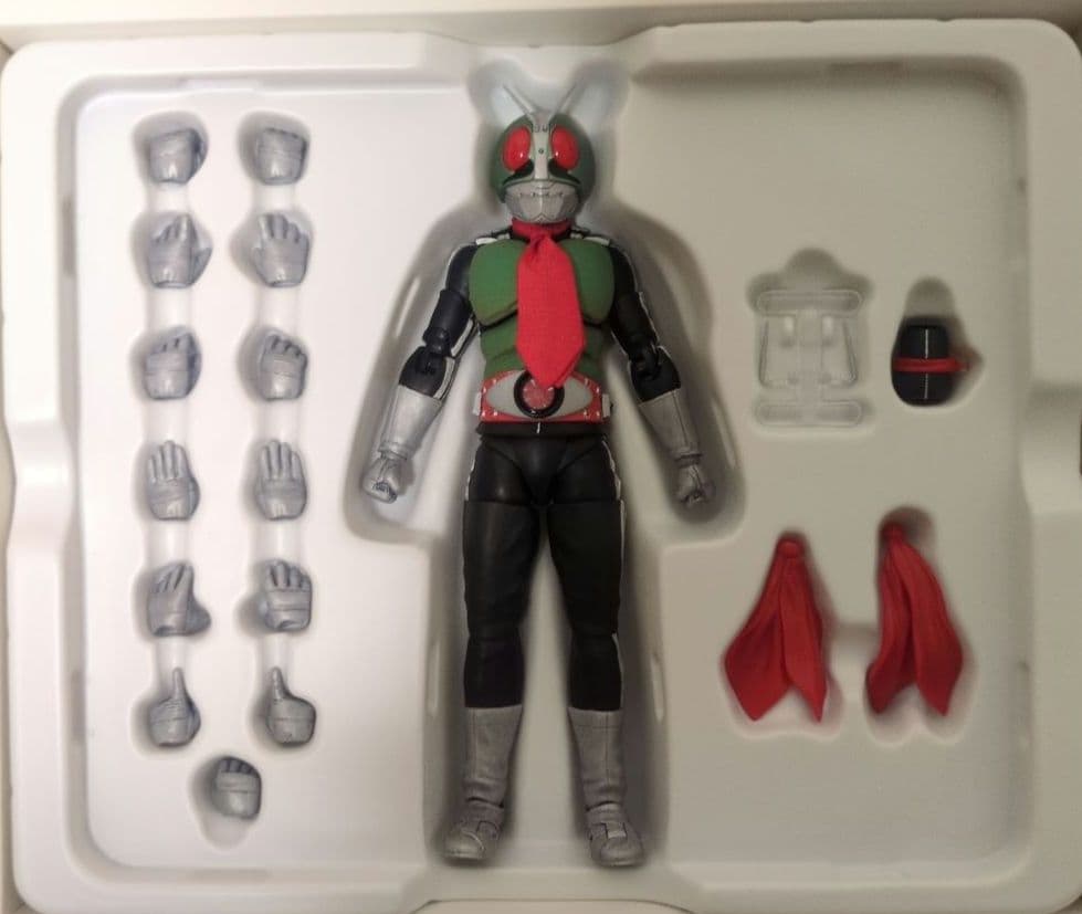 真骨彫 仮面ライダー新1号 栄光の昭和ライダーエディション & 新サイクロン号